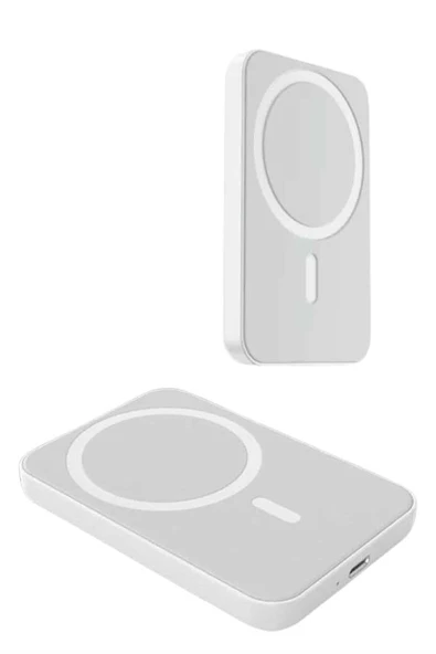Magsafe Battery Pack Powerbank Kablosuz Şarj 5.000 mah - 5