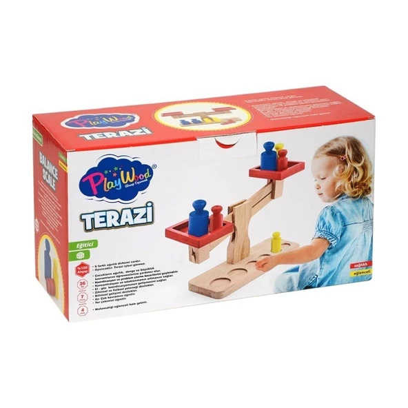 ONY-409 KUTUDA AHŞAP TERAZİ - Resim 3