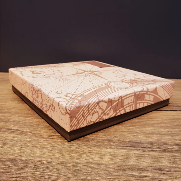 Gri Defter Ve Beyaz Kalem Kutulu Set - 2