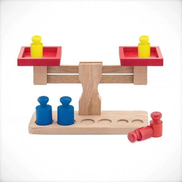 ONY-409 KUTUDA AHŞAP TERAZİ ürün görseli