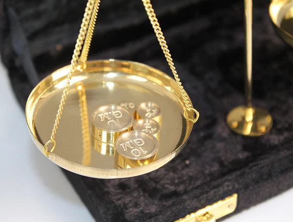 Pirinç Terazi 40 Gr ürün görseli 1