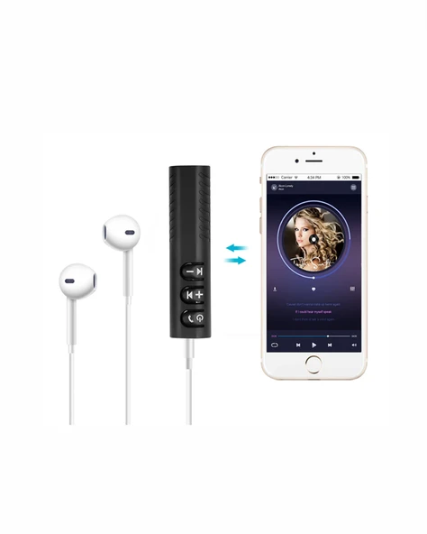 Mini Bluetooth Müzik Alıcısı | Ev & Araç Stereo Sistemlerine Kablosuz Bağlantı - 3