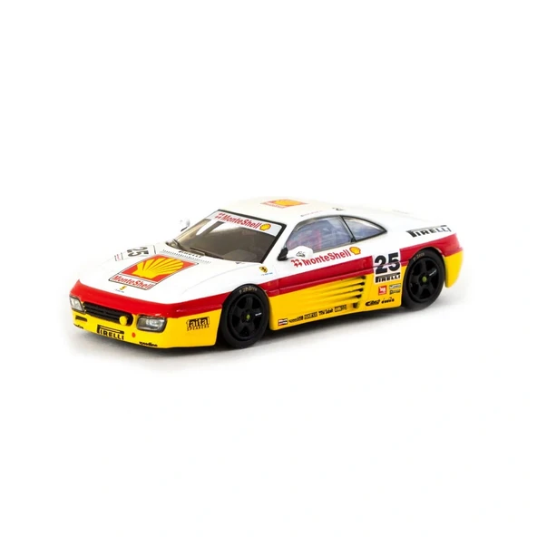 Tarmac Works X iXO Models 1/64 Ferrari 348 Challenge Italian GT 1994 #25 ürün görseli 1