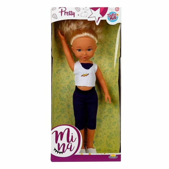 2030031 SUN-SABC-DZM-BEBEK MİNA PRETTY GÜNLÜK ELB 35CM 4A - Resim 5