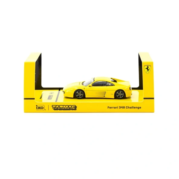 Tarmac Works X iXO Models 1/64 Ferrari 348 Challenge Yellow - Resim 2