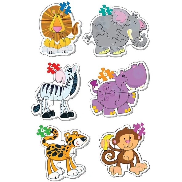 1703 Dıytoy, Baby Puzzle-Benim İlk Hayvanlar - Resim 2