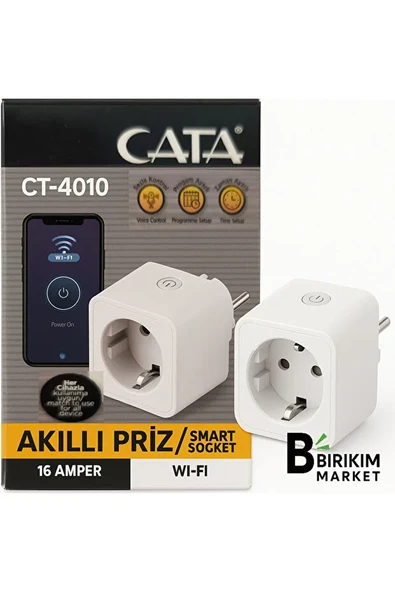 Cata Ct-4010 Wi-fi Akıllı Priz - 4