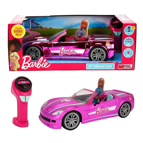 1063619 SUN-MON-MMT-RC ARABA BARBIE CONVERTIBLE RÜYA ARABASI F F 42CM IŞIKLI 2 - 5