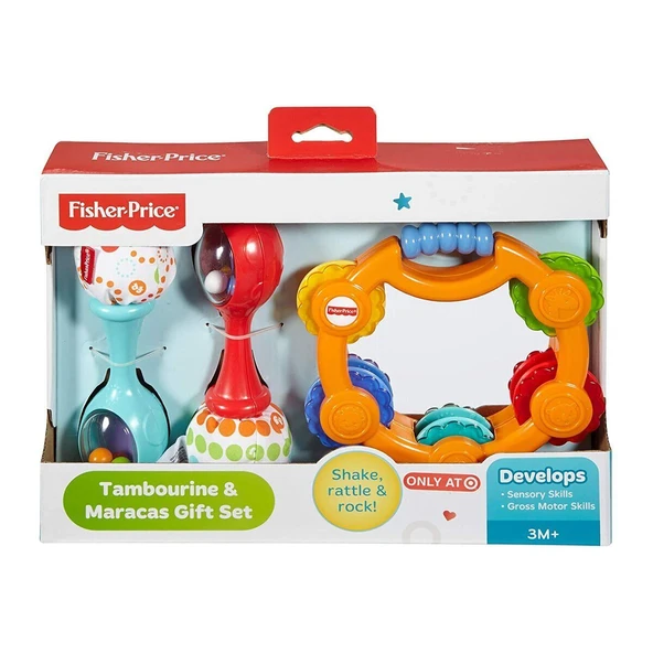 DPY77 Fisher-Price Eğlenceli Marakas Seti - Resim 5