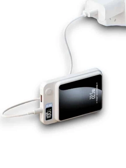 10.000 mAh Wireless Şarjlı Powerbank - Resim 2