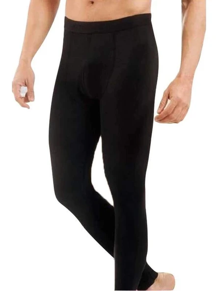 Kota Erkek Kışlık Termal Sıcak Tutan Tayt Ve Fanila Takım 2'li Set Siyah - 2