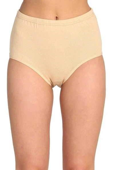 6 Adet Tutku Kadın Yüksek Bel Bato Kalın Lastik Külot S2 - Resim 7