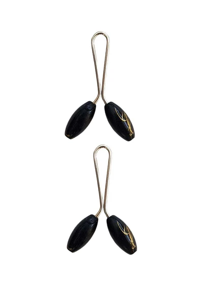 2 Adet Tesettür Eşarp Ve Şal Klipsi Siyah