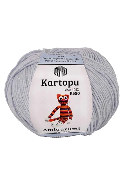 10 Adet Amigurumi El Örgü İpi 50gr 580 - Resim 2