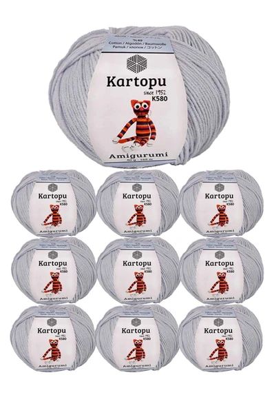 10 Adet Amigurumi El Örgü İpi 50gr 580 ürün görseli 1