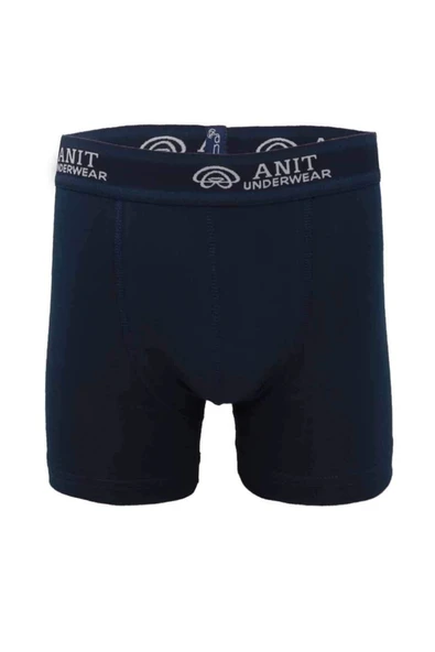 Kısa Paça Likralı Erkek Boxer Siyah - 1115a