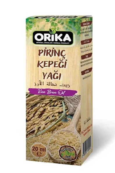 Pirinç Kepeği Yağı 20 Ml. ürün görseli 1
