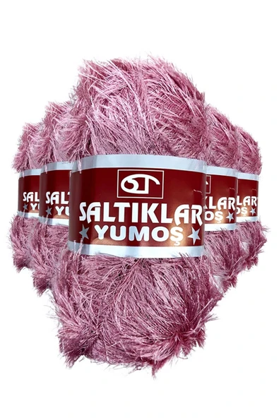 5 Adet Yumoş Sakallı El Örgü Ipi Yünü 28 ürün görseli 1