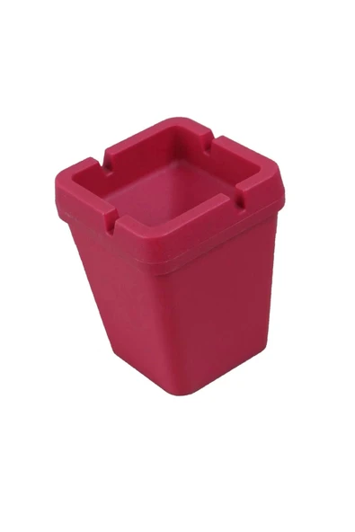 Kullan At Kokusuz Kare İkili Set Küllük Ev/ofis/araç 10x8x8 Cm - 2