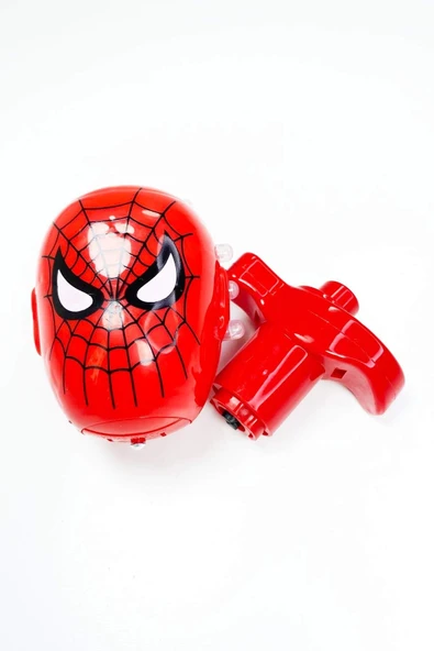 Işıklı Müzikli Örümcek Desenli Topaç 12x7 Cm