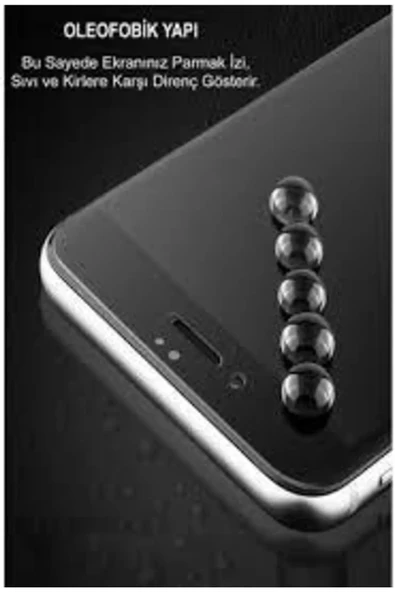 Samsung A02s Uyumlu Hayalet Ekran Gizli Tam Kaplayan Kırılmaz Cam Seramik Ekran Koruyucu Film - 3