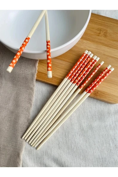 Chopsticks Bambu Yemek Çubuğu 10'lu - 2