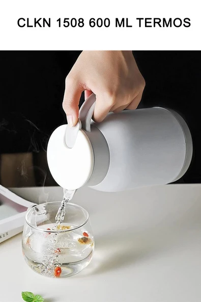 600 Ml  Çelik Termos Renkli Clkn-1508