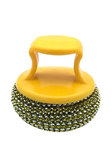 Tutacaklı Paslanmaz Çelik Top Bulaşık Ovma Teli Bulaşık Temizleme Fırçası Yıkama Süngeri - 6