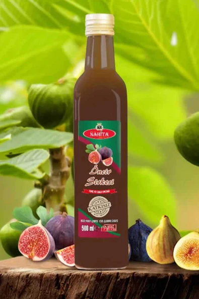 İncir Sirkesi % 100 Doğal Katkısız 500 Ml