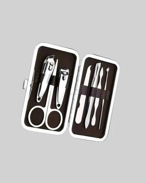 Tırnak ve Kaş Bakımına Özel Paslanmaz Çelik Set - Resim 5