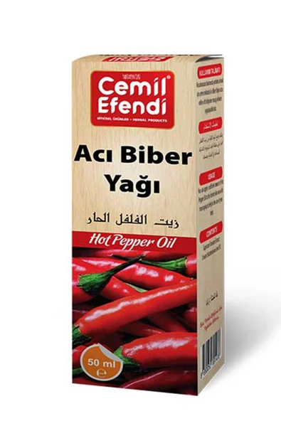 Acı Biber Yağı 50 Ml. - Resim 2