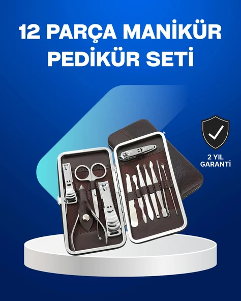Tüm İhtiyaçlara Uygun Taşınabilir Manikür & Pedikür Seti ürün görseli 1