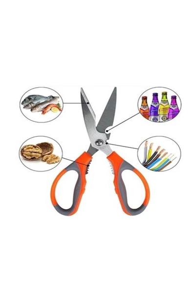 Paslanmaz Çelik Et, Tavuk, Börek Doğrama Makası - 2