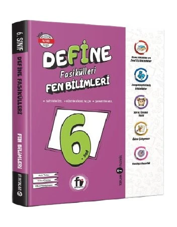 6.SINIF DEFİNE FEN BİLİMLERİ FASİKÜ ürün görseli 1