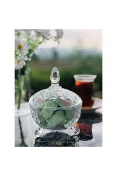 Kristal Şekerlik Desenli Ayaklı Royaleks-81196 ürün görseli