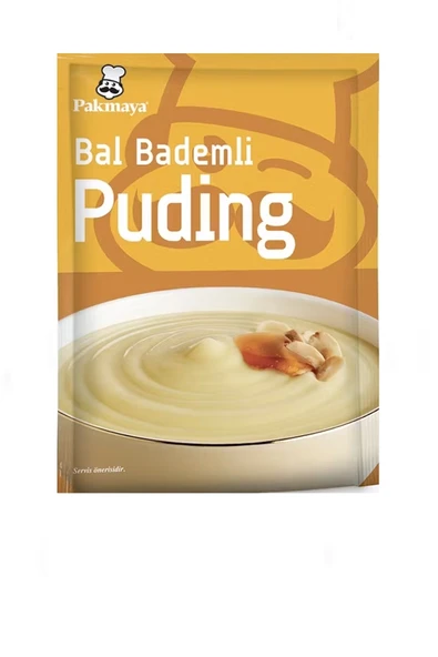 Pakmaya Bal Bademli Puding 3 Paket - 1