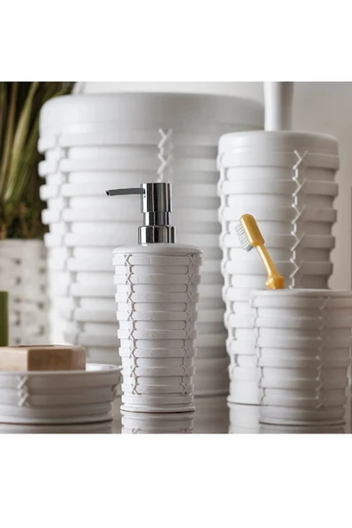 Palm Tuvalet Fırçası Beyaz Royaleks-e22