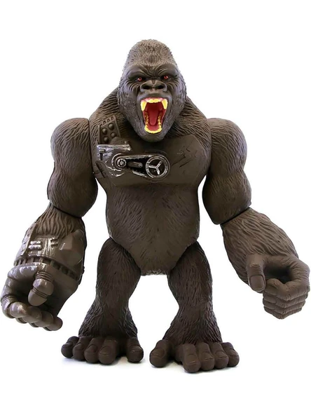 Sunman Jurassic Clash - Mega Canavar! Siber Goril! 10" - Resim 3