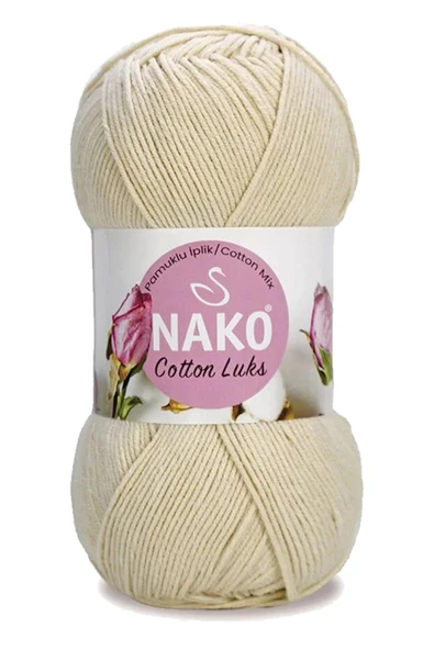 5 Adet Cotton Lüks Yelek Tunik Kazak Bluz Hırka İpi Yünü Açık Bej 97543 - 2