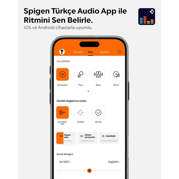 Spigen Audio SA-TW S10 Anc Kablosuz Tws Kulaklık Beyaz ASD07962 - 5