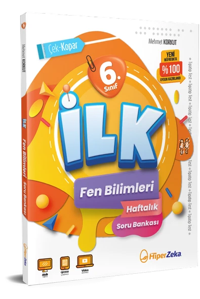 HİPER ZEKA 6. Sınıf İLK Fen Bilimleri Haftalık Soru Bankası 2026 ürün görseli