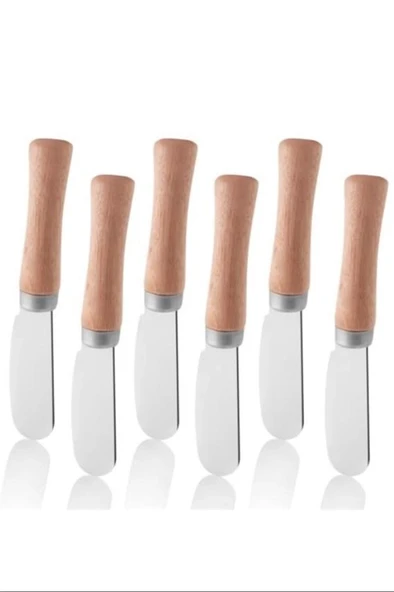 Bambu Saplı Tereyağ Bıçağı 6lı Royaleks-bşstb06