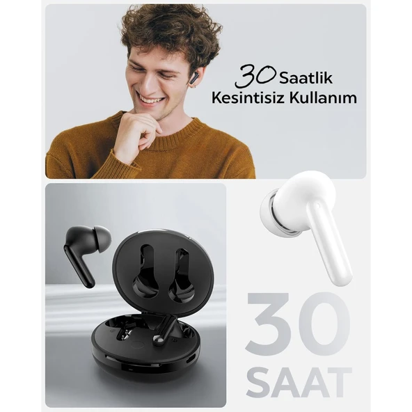 Spigen Audio SA-TW S10 Anc Kablosuz Tws Kulaklık Siyah ASD07886 - 4