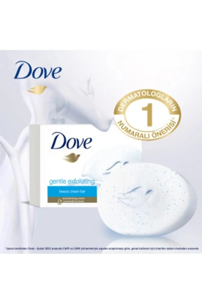 Dove Exfoliating Sabun Mavi 90 gr - Resim 2