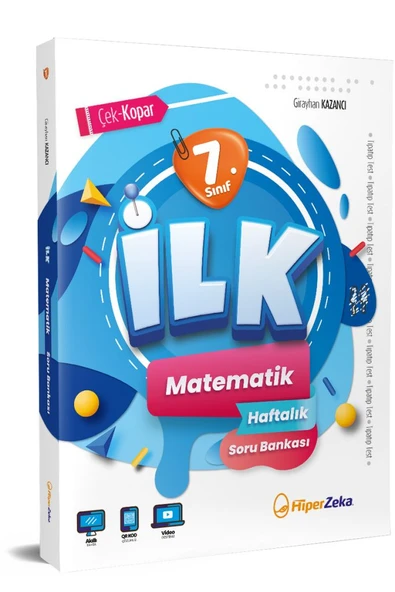 HİPER ZEKA 7. Sınıf İLK Matematik Haftalık Soru Bankası 2026 ürün görseli