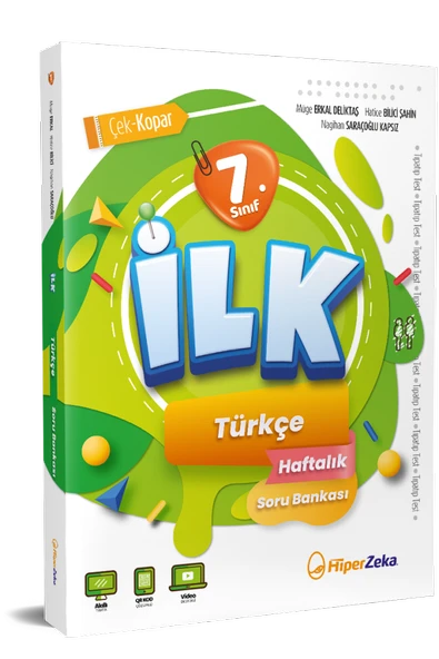 HİPER ZEKA 7. Sınıf İLK Türkçe Haftalık Soru Bankası 2026 ürün görseli