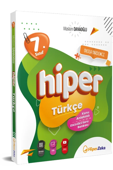 HİPER ZEKA 7. Sınıf Hiper Türkçe Konu Anlatımlı & Soru Bankası 2026 ürün görseli