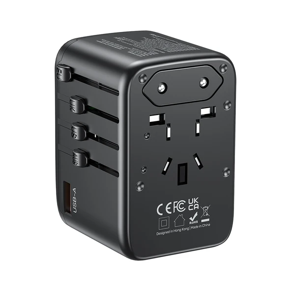 Unitek 65W Universal Travel Adaptör (P1122ABK01) - 3