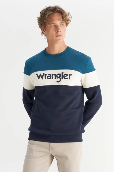 Regular Fit Sweatshirt Petrol Petrol S ürün görseli 1