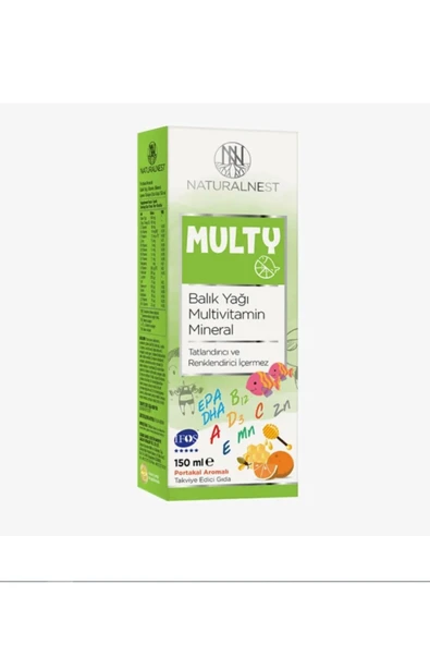 Naturalnest Multy Şurup 150 ml - 1